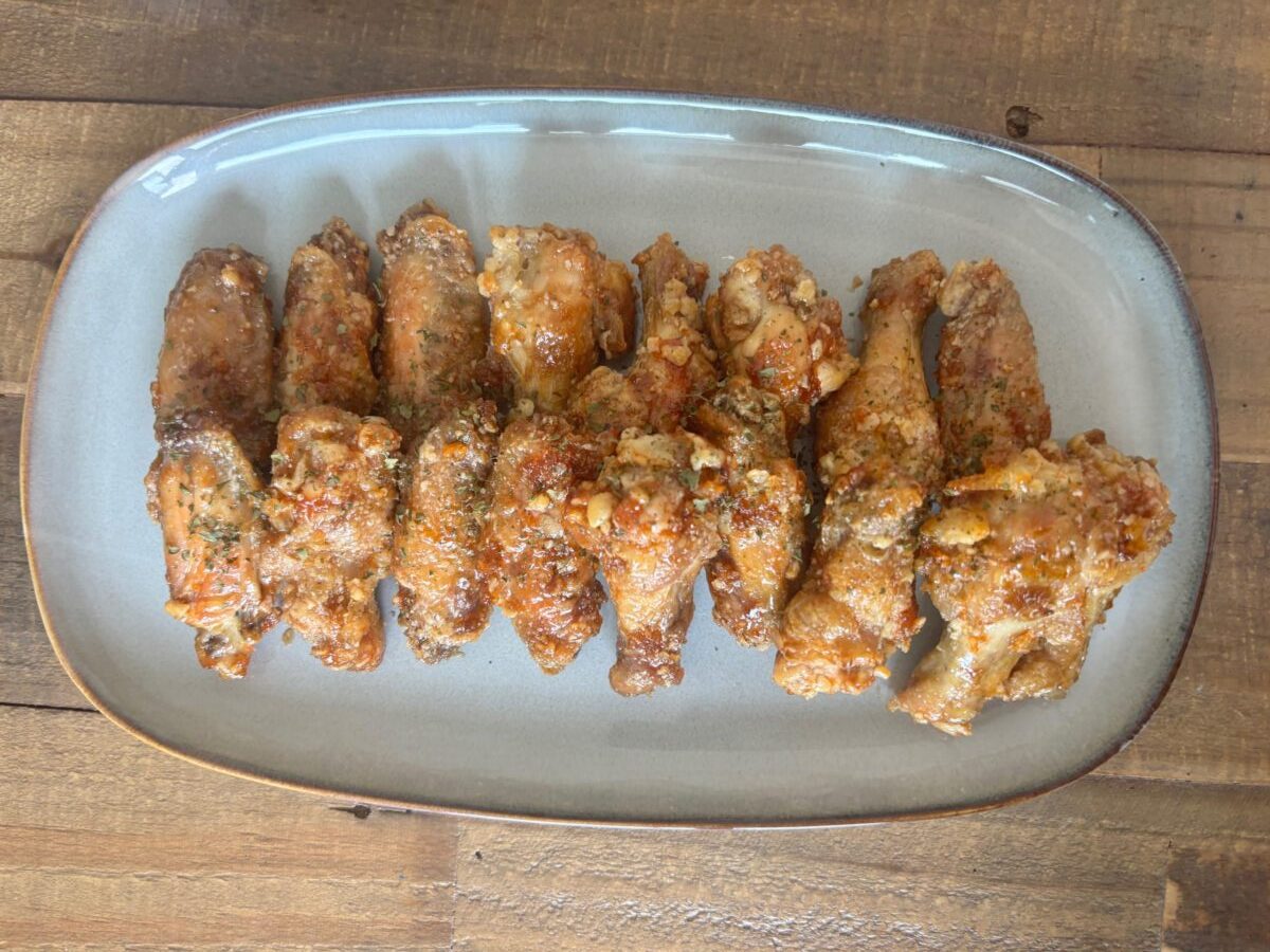 Soy Garlic Honey Chicken Wings