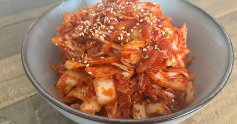 Easy Baechu Geotjeori Recipe: Fresh Korean Napa Cabbage Kimchi for Summer & BBQ