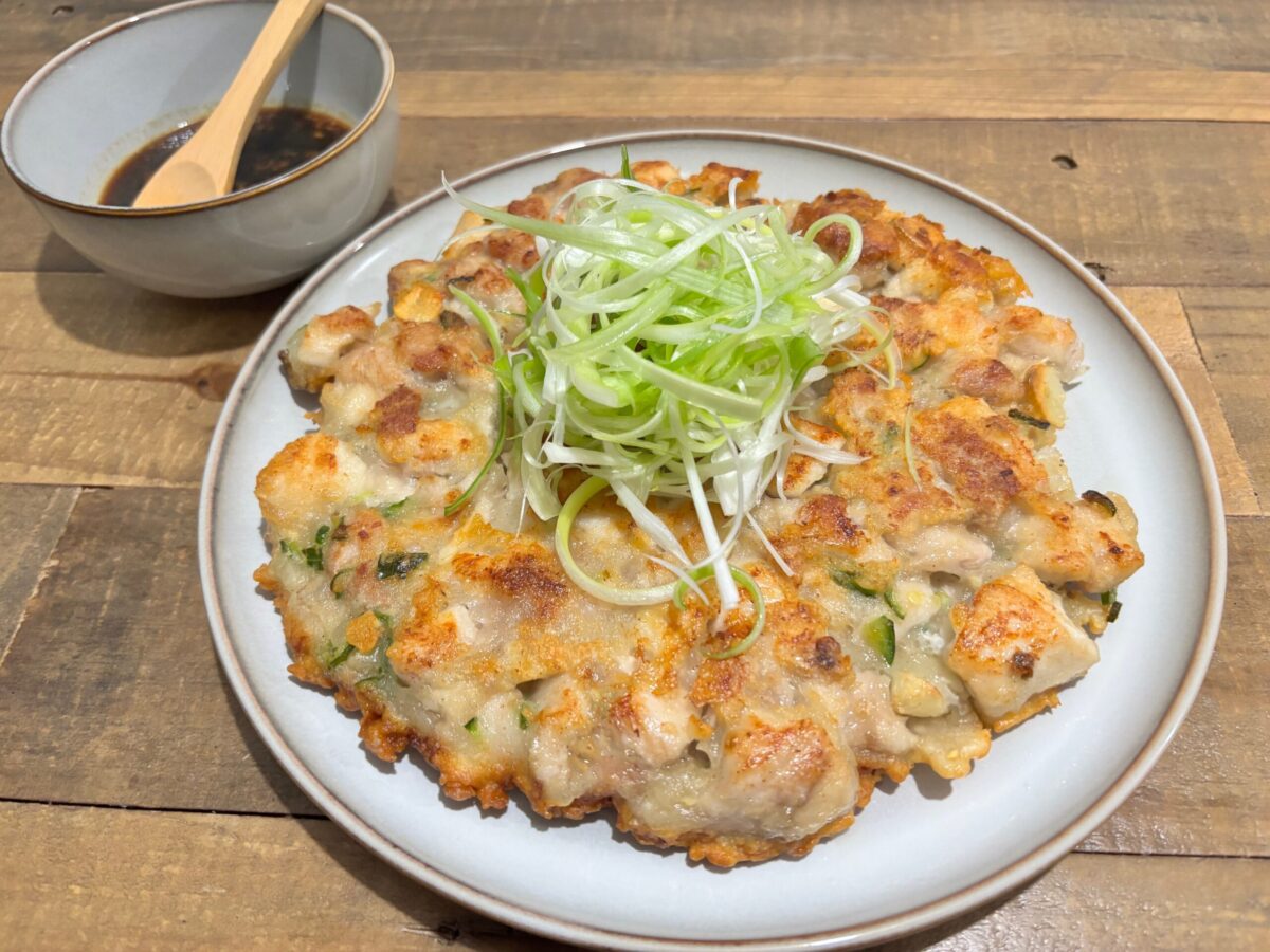 Korean Green Onion Chicken Pancake (Pa-Dak-Jeon)