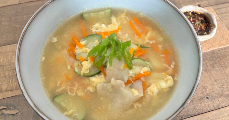 Cozy Korean Sujebi Soup — Soft Dough, Clear Broth, and Love